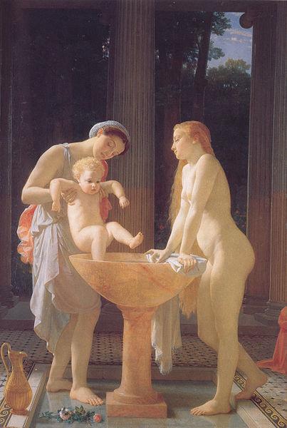 Marc Charles Gabriel Gleyre The Bath China oil painting art